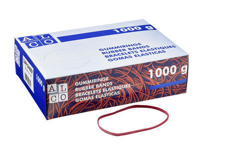 ALCO Gummiringe 762 1 kg 4 x 150 mm rot