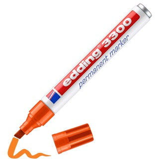EDDING Permanentmarker 3300 mit Keilspitze 1-5 mm orange