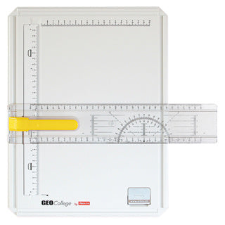 ARISTO Zeichenplatte College 7040 A4 mit Zeichenschiene weiß