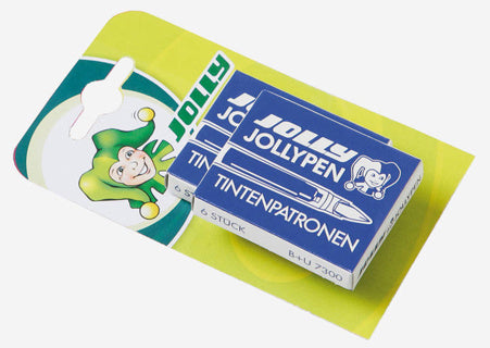 JOLLY Tintenpatronen 6 Stück königsblau