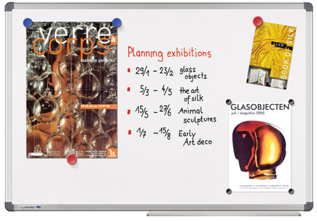 LEGAMASTER Whiteboard 101048 Premium Plus 75 x 100 cm