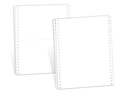 EDV-Papier 1.000 Blatt 2-fach 55 g/m² 240 x 304.8 mm weiß
