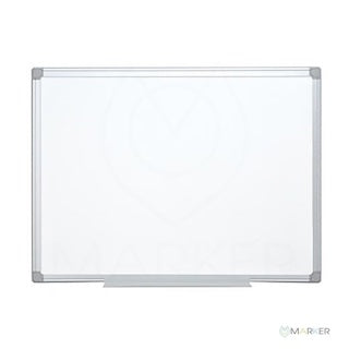 OPTIMA Weißwandtafel inkl. Stiftablage 90 x 120 cm magnetisch weiß