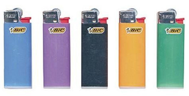 BIC Feuerzeug Mini 50 Stück farbig sortiert
