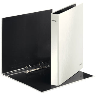 LEITZ Ringbuch WOW 4 cm mit 2 Ringen weiß