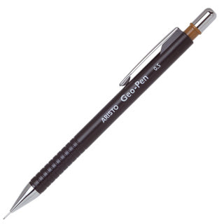 ARISTO Druckbleistift Geo-Pen 85005 mit Radierer HB 0.5 mm schwarz