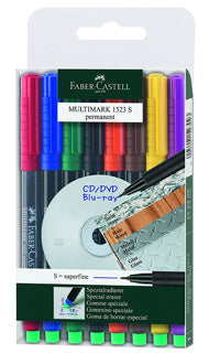 FABER-CASTELL OHP-Stift Multimark 1523 permanent S 8er Etui