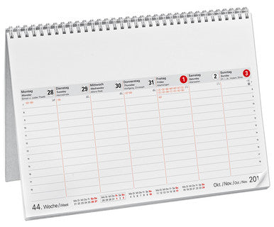 Wochenvormerkkalender 4702 A4 7 Spalten 2026