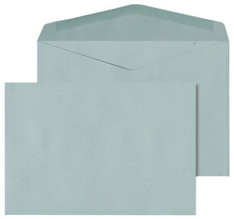 ÖKI Kuvert Natur C6/KB75 1000 Stück DIN C6 gummiert ohne Fenster 75g/m² blau