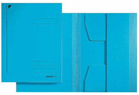 LEITZ Jurismappe 3924 DIN A4 aus Recyclingkarton blau