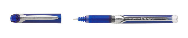 PILOT Tintenroller Hi-Tecpoint V10 Grip 0.6 mm blau