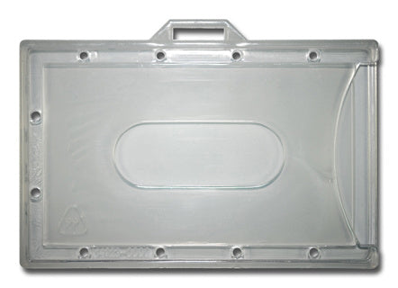 Kartenhalter CD11 horizontal 100 Stück transparent