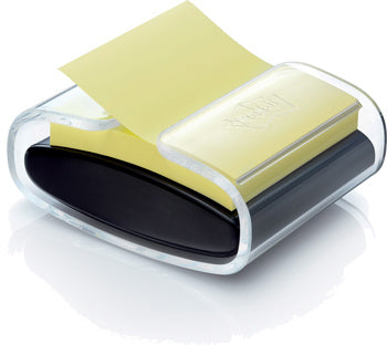 POST-IT® Haftnotizspender Super Sticky Z-Notes PRO-B1Y inkl. 1 Block Haftnotizen 90 BL 76 x 76 mm