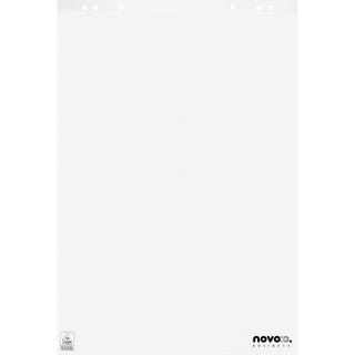 NOVOOO BUSINESS Flipchartblock 5 Stück à 20 Blatt 65 x 98 cm glatt