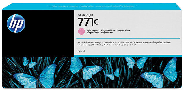 HP Tintenpatrone Nr. 771C 775 ml magenta hell