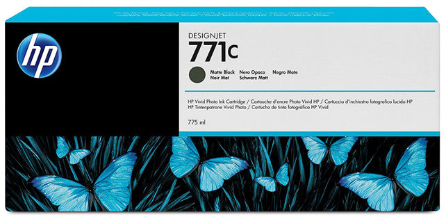 HP Tintenpatrone Nr. 771C 775 ml mattschwarz