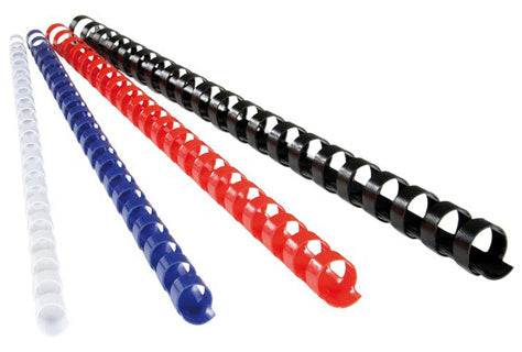 RECOsystems Binderücken PP 21 Ringe 38 mm 50 Stück weiß