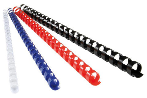 RECOsystems Binderücken PP 21 Ringe 45 mm 25 Stück weiß