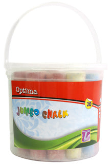OPTIMA Straßenmalkreide 20 Stück