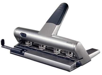 LEITZ Mehrfachlocher Akto für 30 Blatt silber