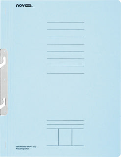 NOVOOO Einhakhefter DIN A4 250 g/m² blau