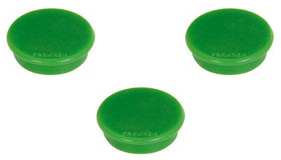 FRANKEN Magnet 32 mm 10 Stück grün