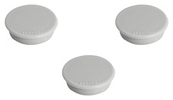 FRANKEN Magnet 32 mm 10 Stück grau