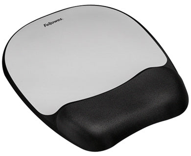 FELLOWES Handgelenksauflage mit Mousepad silber