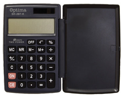 OPTIMA Taschenrechner 25253 SH-297 mit Basisfunktionen
