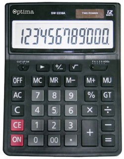 OPTIMA Tischrechner SW-2239A