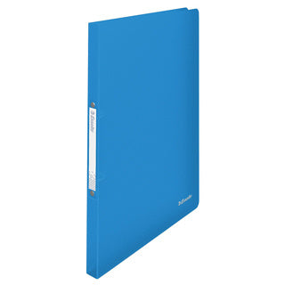 ESSELTE Ringbuch Vivida DIN A4 2-Ringmechanik PP blau transluzent