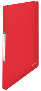 ESSELTE Ringbuch Vivida DIN A4 2-Ringmechanik PP rot transluzent