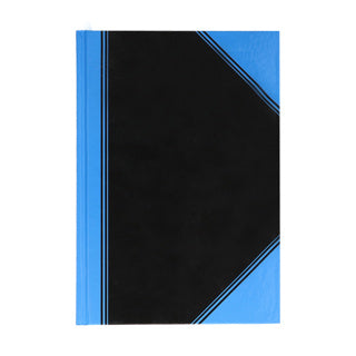 TIPTOP OFFICE Chinabuch A4 96 Blatt 60 g/m² liniert schwarz/blau
