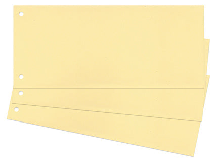 Trennstreifen 100 Stück 24 x 10.5 cm gelb