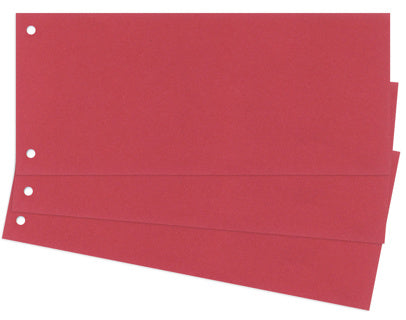 Trennstreifen 100 Stück 24 x 10.5 cm 190 g/m² rosa