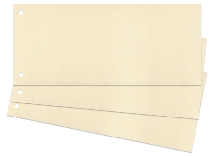 Trennstreifen 100 Stück 24 x 10.5 cm chamois