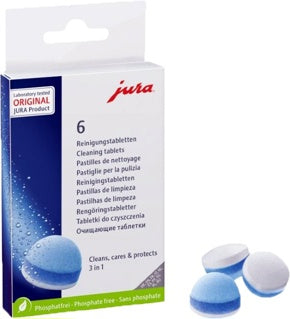 JURA Reinigungstabletten 3in 1 6 Stück