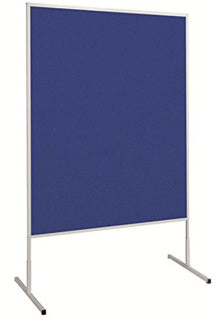 MAUL Moderationstafel 150 x 120 cm Filz blau