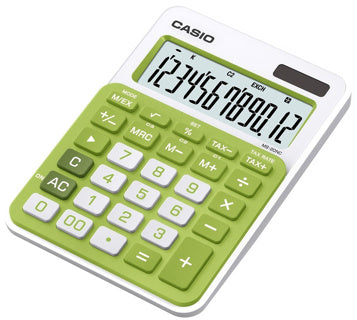 CASIO Tischrechner MS-20UC 12-stellig grün