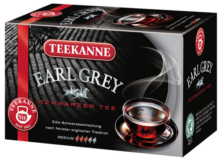 TEEKANNE Schwarztee Earl Grey 20 Stück