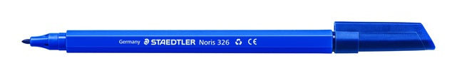 STAEDTLER Faserschreiber 326 Noris® 1 mm blau
