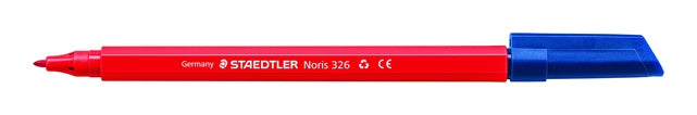 STAEDTLER Faserschreiber 326 Noris® 1 mm rot