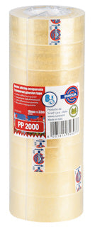 EUROCEL Klebeband 19 mm x 33 m 8 Stück transparent