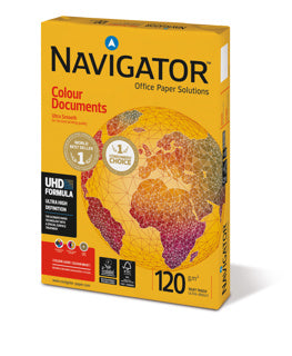 NAVIGATOR Kopierpapier Colour Documents DIN A3 120 g/m² 500 Blatt weiß