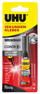 UHU Sekundenkleber 48730 Control 3 g