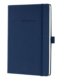 SIGEL Notizbuch Conceptum CO656 A5 194 Blatt kariert mit Hardcover dunkelblau
