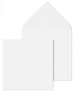 ÖKI Kuvert 160x160/W90 500 Stück gummiert ohne Fenster 160 x 160 mm 90g/m² weiß