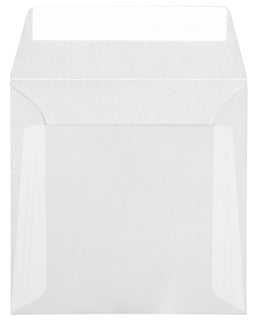 ÖKI Transparentkuvert 160-ÖF/TRklar92 500 ST mit Haftstreifen 160 x 160 mm 92g/m² transp.