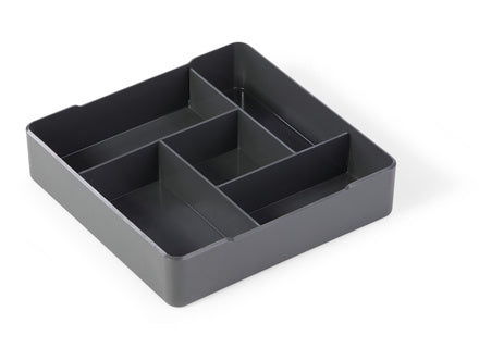 DURABLE Servierhilfe 3386 COFFEE POINT CASE mit 5 Fächern 21 x 4.8 x 21 cm anthrazit