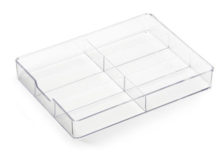 DURABLE Schubladeneinsatz 3384 COFFEE POINT CADDY mit 6 Fächern 24.2 x 4.8 x 32.9 cm transparent